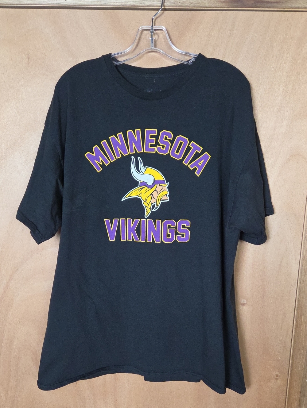 Minnesota Vikings NFL Black Team Apparel Crew Neck Tee
